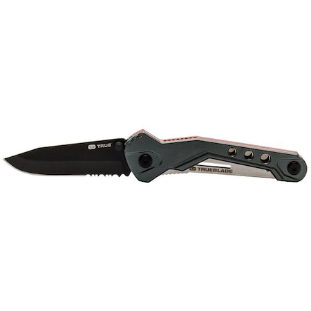 Lightweight Everyday Partially Serrated Pocket Knife